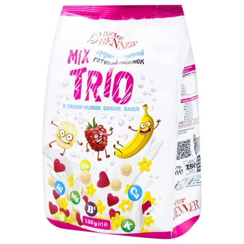 Сніданок сухий Dr.Benner Trio Mix 150г