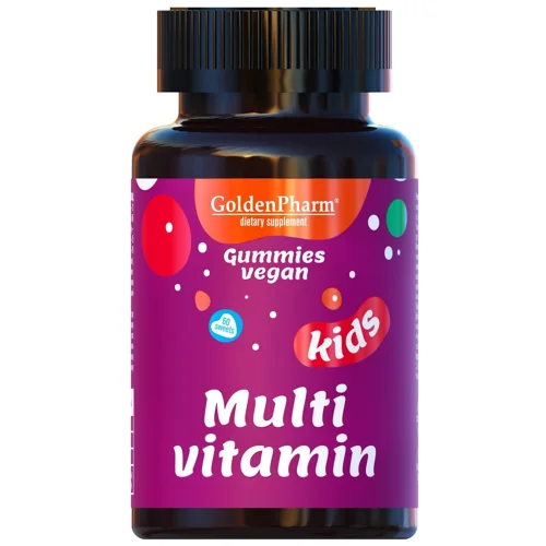 Мультивітаміни Golden Pharm для дітей 60шт