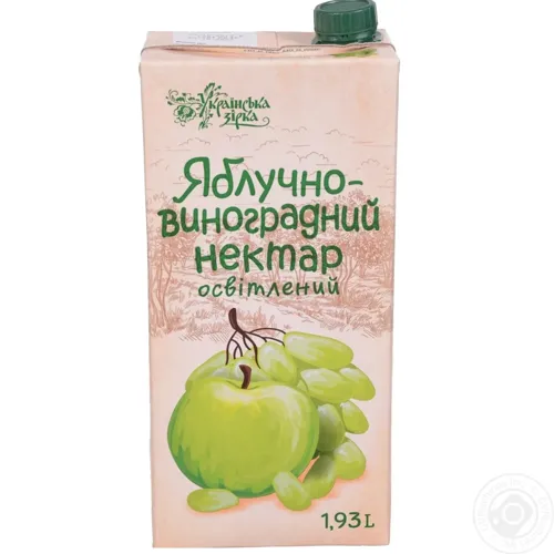 Нектар Українська зірка яблучно-виноградний 1,93л