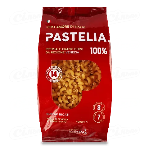Макаронні вироби Pastelia ріжки 400г