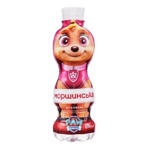 Вода мінеральна негазована Paw Patrol Моршинська 0.33л