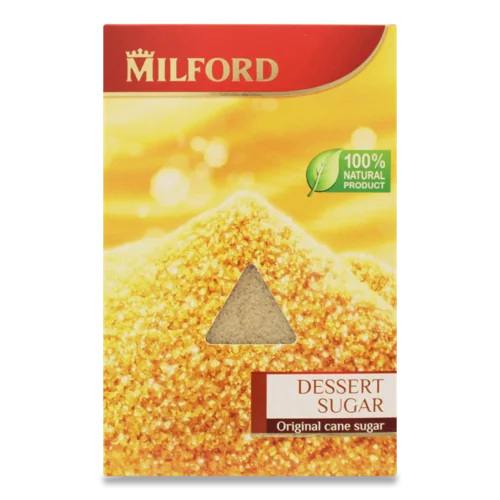 Цукор Коричневий Нерафінований Тростинний, к/у 500г