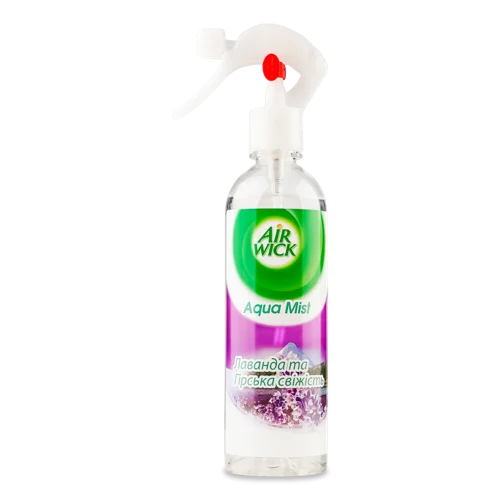 Ароматизатор Повітря Лаванда та Гірська Свіжість Aqua Mist Air Wick, 345мл