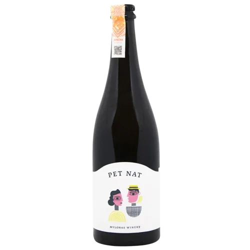 Вино ігристе Pet Nat біле сухе 12,5% 0,75л