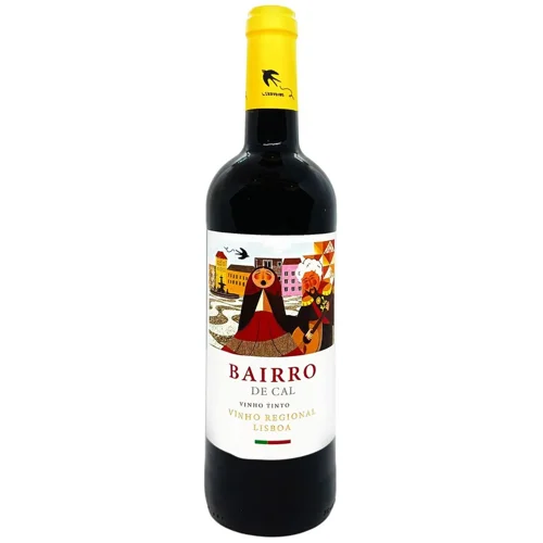 Вино Bairro De Cal червоне сухе 13,5% 0,75л