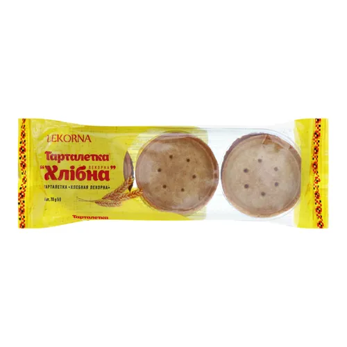 Тарталетка Хлібна Lekorna м/у 70г