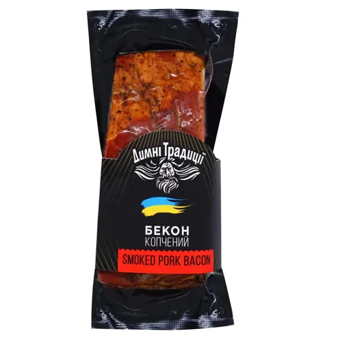 Бекон Димні Традиції свинячий копчений ваговий