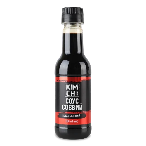 Соєвий Соус Класичний Kim Chi, Пластикова Пляшка 200мл