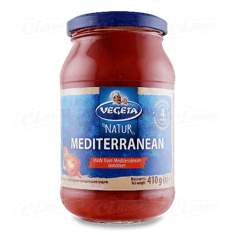 Соус томатний Vegeta Natur по-середземноморськи, 410г