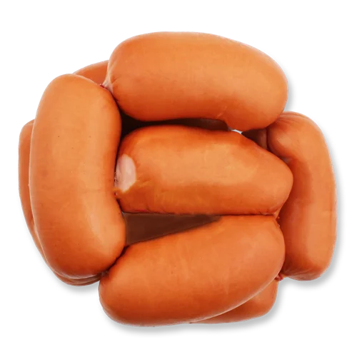 Сардельки З Сиром Варені Роганський М'ясокомбінат, 1/г, кг