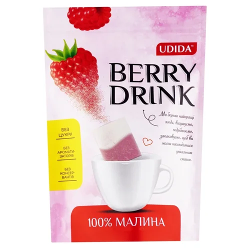 Напій Udida Berry Drink Малина 48г
