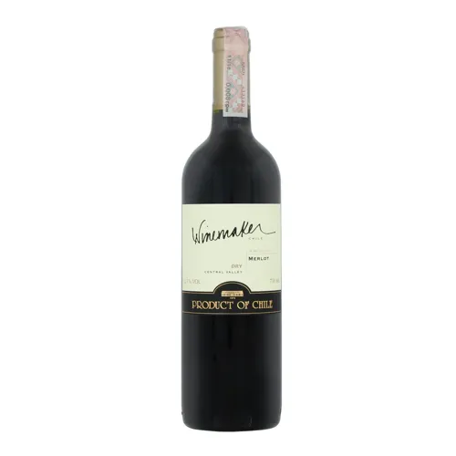 Вино 0.75л 12.5% червоне сухе Merlot Winemaker пл