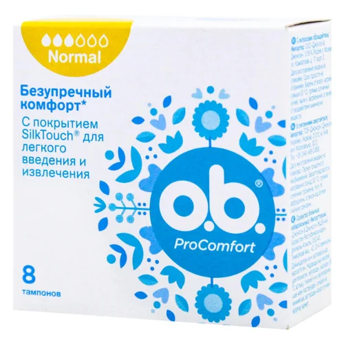 Тампони O.B.® ProComfort Normal 8шт