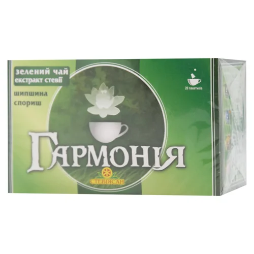 Фіточай Стевіясан Гармонія з шипшпною та споришем 1,5г*20шт