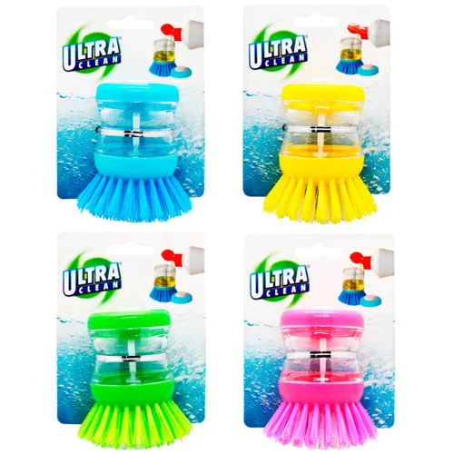 Щітка Ultra Clean для посуду з диспенсером