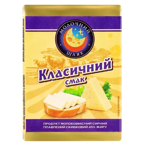 Продукт сирний Молочний Шлях Класичний 45% 70г