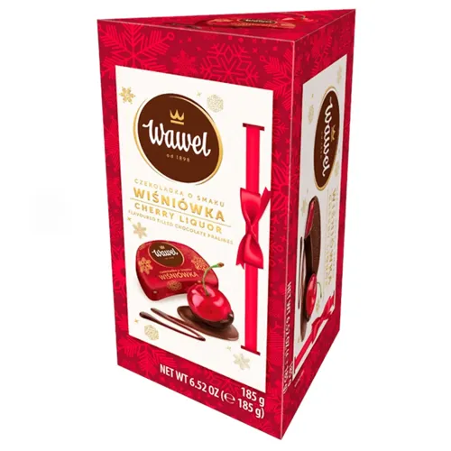 Цукерки Wawel з вишневим лікером 185г