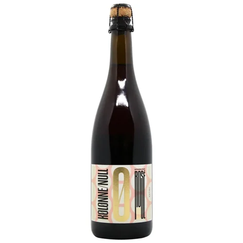 Вино ігристе Kolonne Null Rose Sparkling напівсолодке рожеве безалкогольне 0,5% 0,75л