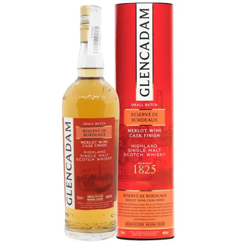 Віскі Glencadam Reserve de Bordeaux Merlot Wine Cask Finish 46% 0,7л