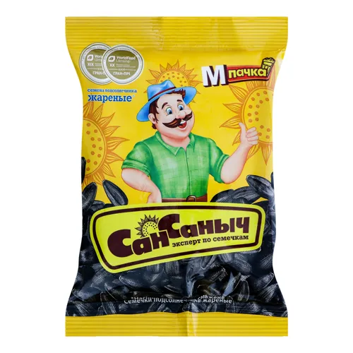 Насіння соняшника смажене СанСанич м/у 75г