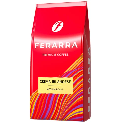 Кава в зернах натуральна смажена Crema Irlandese Ferarra м/у 1кг