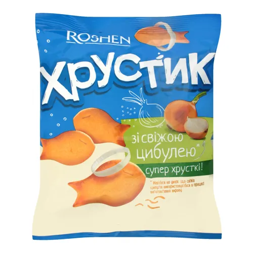 Крекер Хрустик з цибулею Roshen м/у 180г