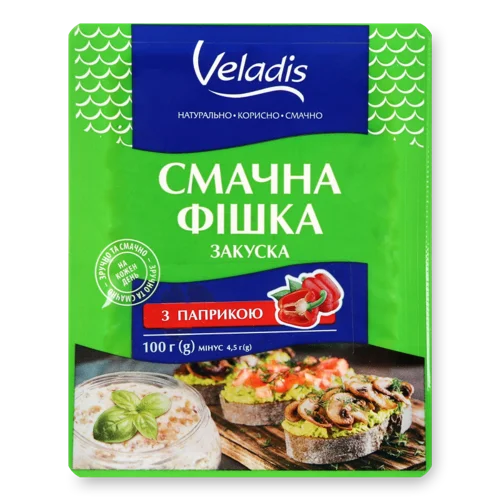 Закуска Паприка В/ґ Veladis, Лоток 100г