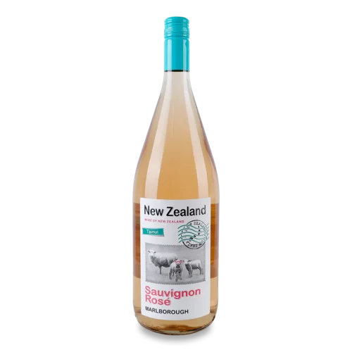 Вино Рожеве Сухе Sauvignon Rose Tainui, Пляшка 1.5л 12.5%