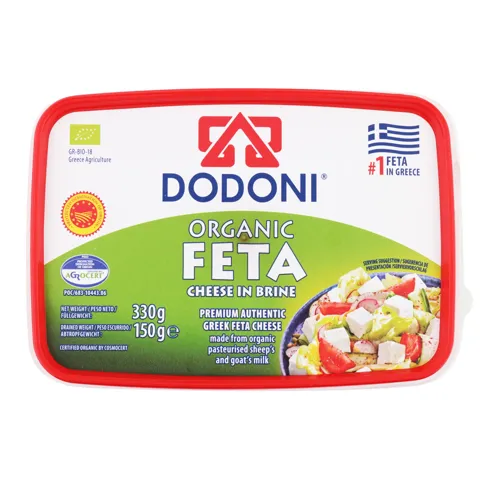 Сир 43% органічний Фета Dodoni п/у 150г