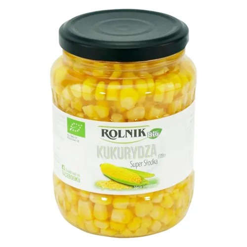 Кукурудза консервована Біо Рольнік 330г