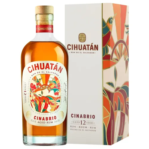 Ром Cihuatan Cinabrio 12 років 40% 0,7л