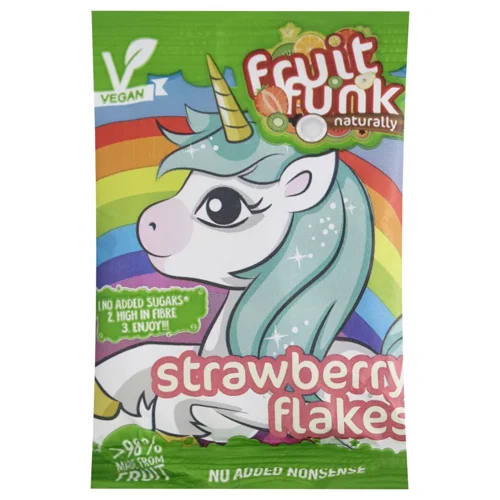 Снек Fruit Funk Unicorn фруктовий з полуницею 16г