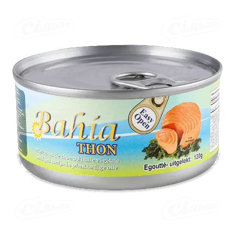 Тунець Tuna Bahia в соняшниковій олії, 170г