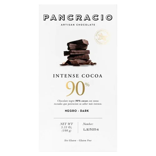 Шоколад чорний Pancracio 90% 100г
