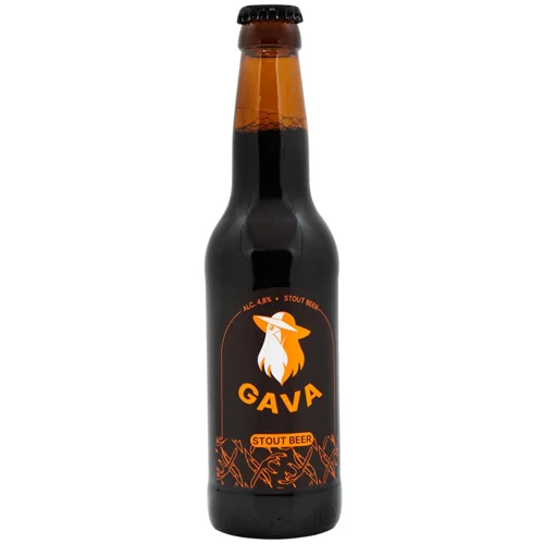 Пиво Gava Stout темне 4,5% 0,33л
