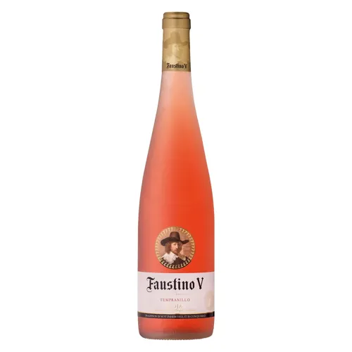 Вино Faustino V Rose Rioja Tempranillo рожеве сухе 13% 0,75л
