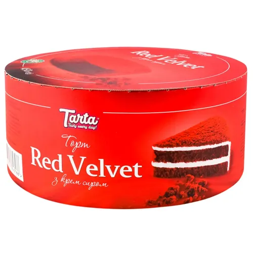 Торт Tarta Red Velvet бісквітний 450г