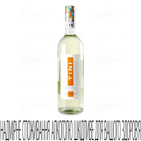 Вино Tini Trebbiano Chardonnay, 0,75л