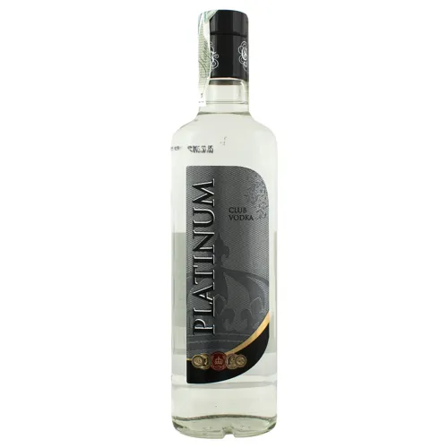 Горілка 0.5л 40% Platinum Club Vodka пл