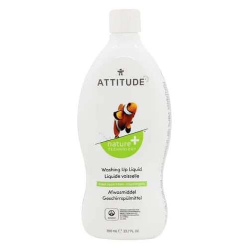 Засіб для миття посуду Attitude Зелене яблуко-базилік 700мл