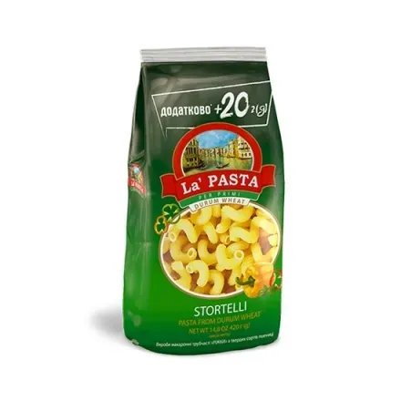 Макарони «La Pasta» Ріжки 420г