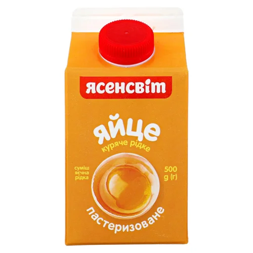 Суміш яєчна Ясенсвіт Яйце куряче рідке 500г