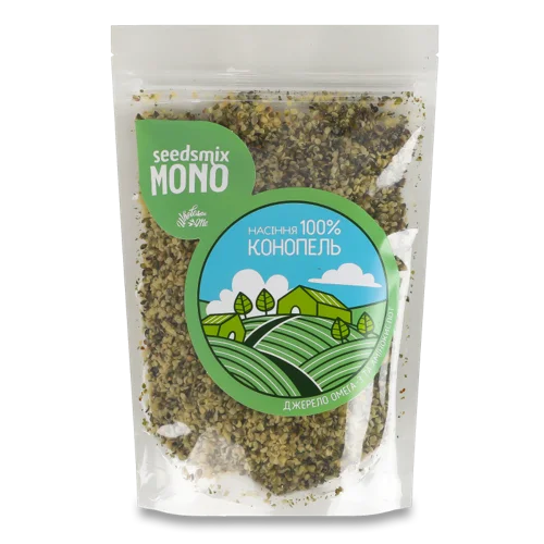 Насіння Конопель Чищене Вищого Ґатунку Seedsmix Mono, 150г