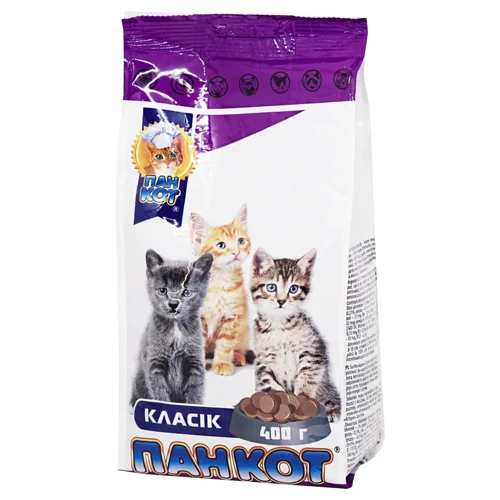 Корм сухий Пан Кот Классик для кошенят 400г