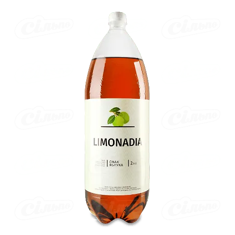 Напій Limonadia смак яблука безалкогольний, газований, 2л