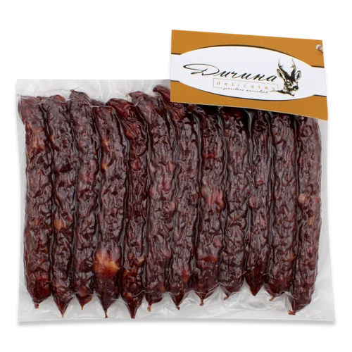 Ковбаски Єгеря З Косулі Дичина Напівкопчене, кг