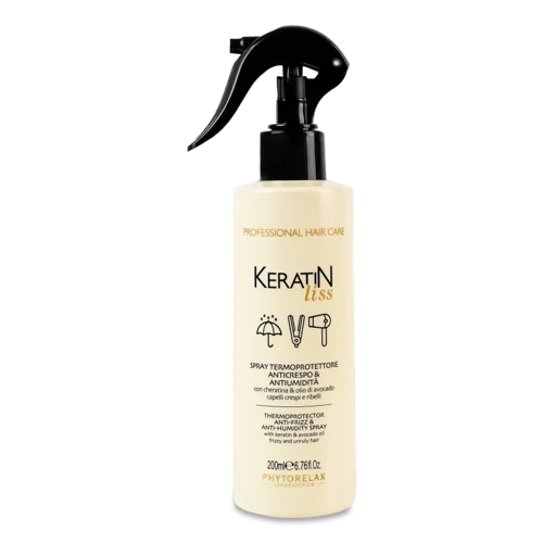 Термозахист Водостійкий Для Волосся Keratin Liss Phytorelax, 200мл