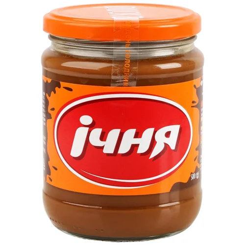 Молоко згущене Ічня Іриска варене нежирне з цукром 500г