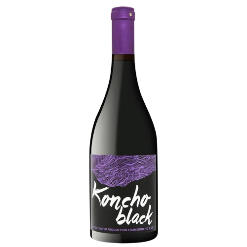Вино Koncho&Co Black червоне напівсолодке 13,5% 0,75л