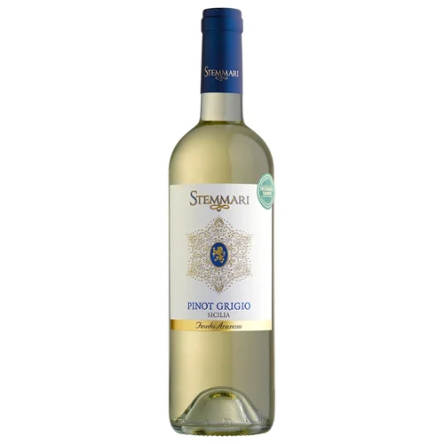 Вино Stemmari Pinot Grigio біле сухе 12,5% 0,75л